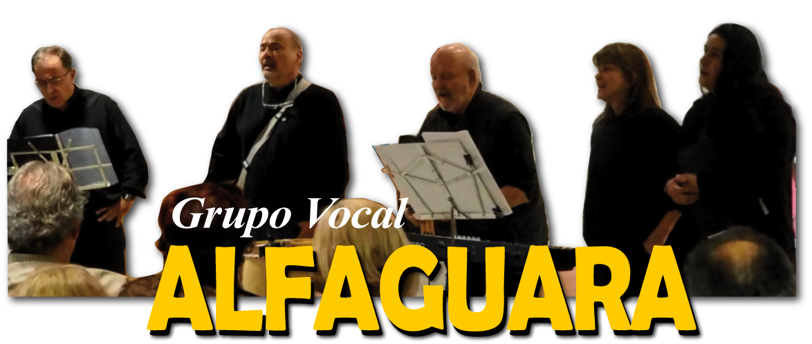 Grupo Vocal ALFAGUARA El Grupo vocal Alfaguara interpreta canciones de la música latinoamericana con arreglos propios desde hace varias décadas en la Comarca Viedma-Patagonia.
